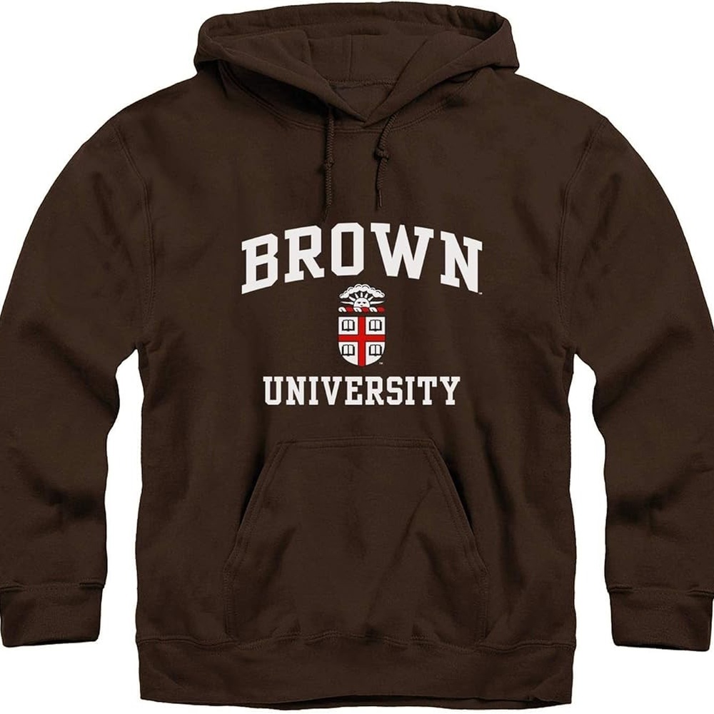 Men's Brown University hoodie, small